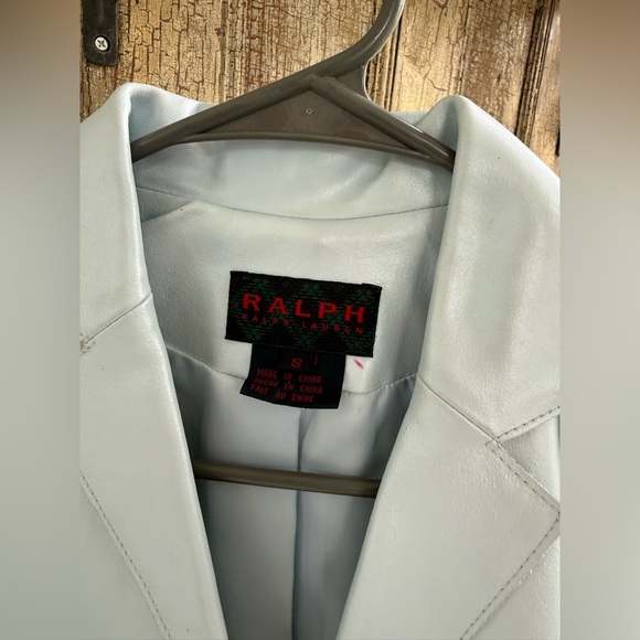 Ralph Lauren light Blue Blazer with Button Closure - Picture 4 of 7